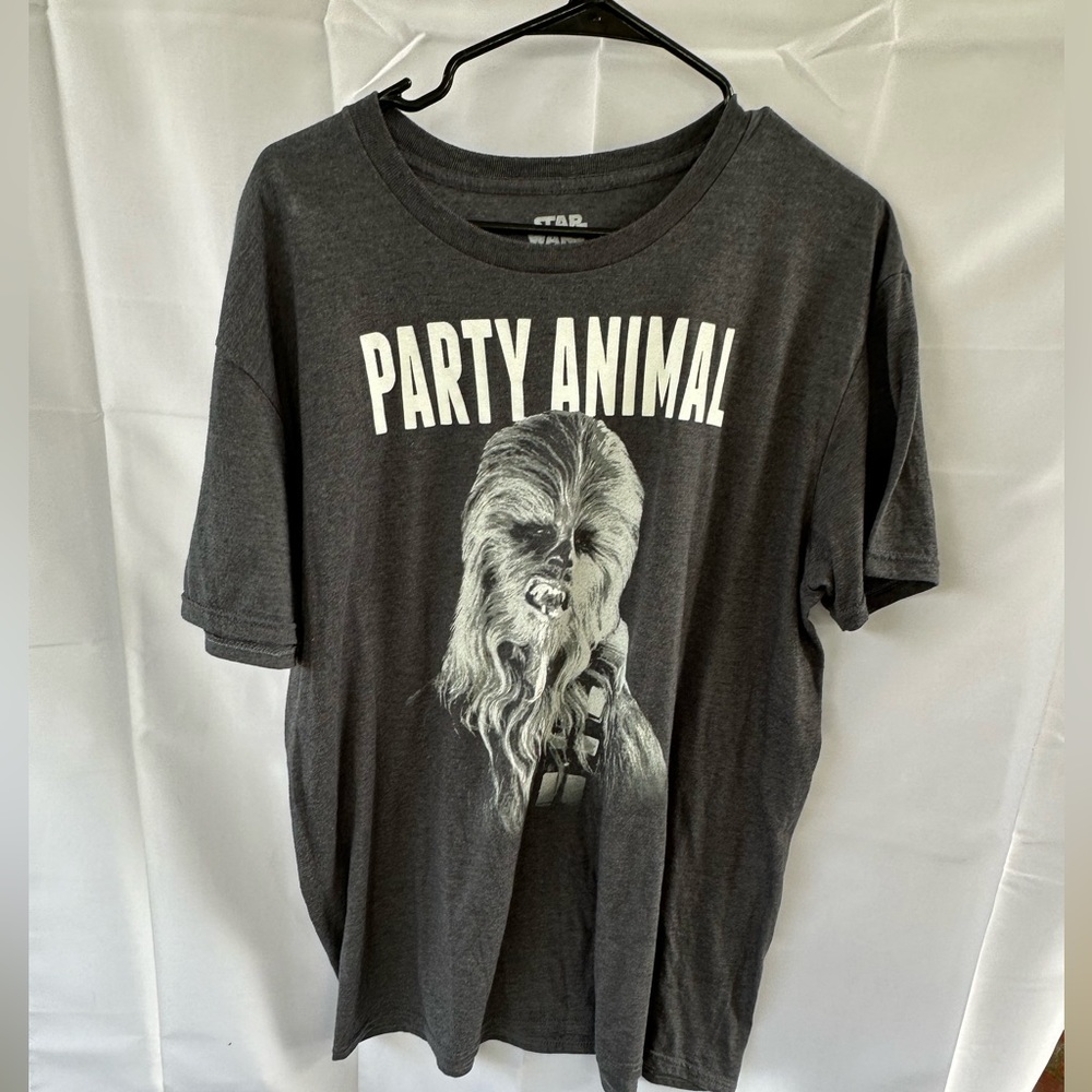 Star Wars Chewbacca Party Animal TShirt Size XL